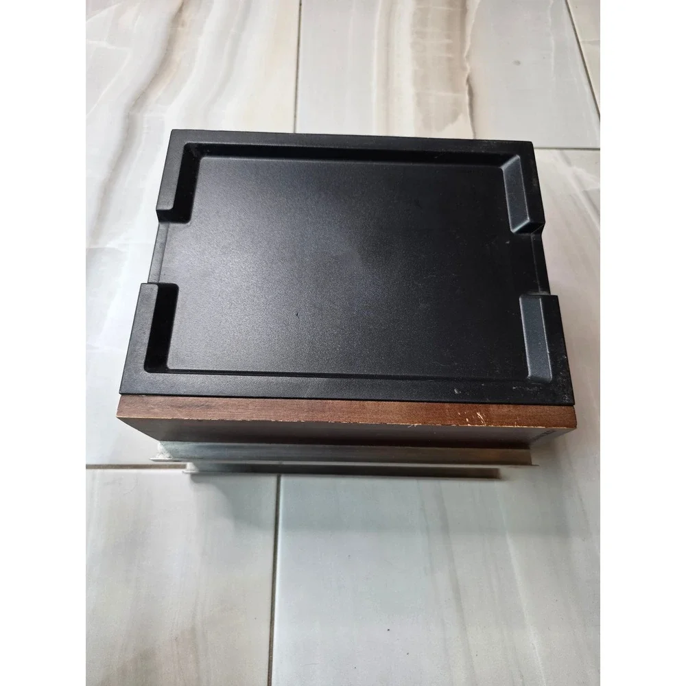 Starbucks Coffee Pod Drawer Organizer Wood Top Metal Storage 12 Capacity A2‎